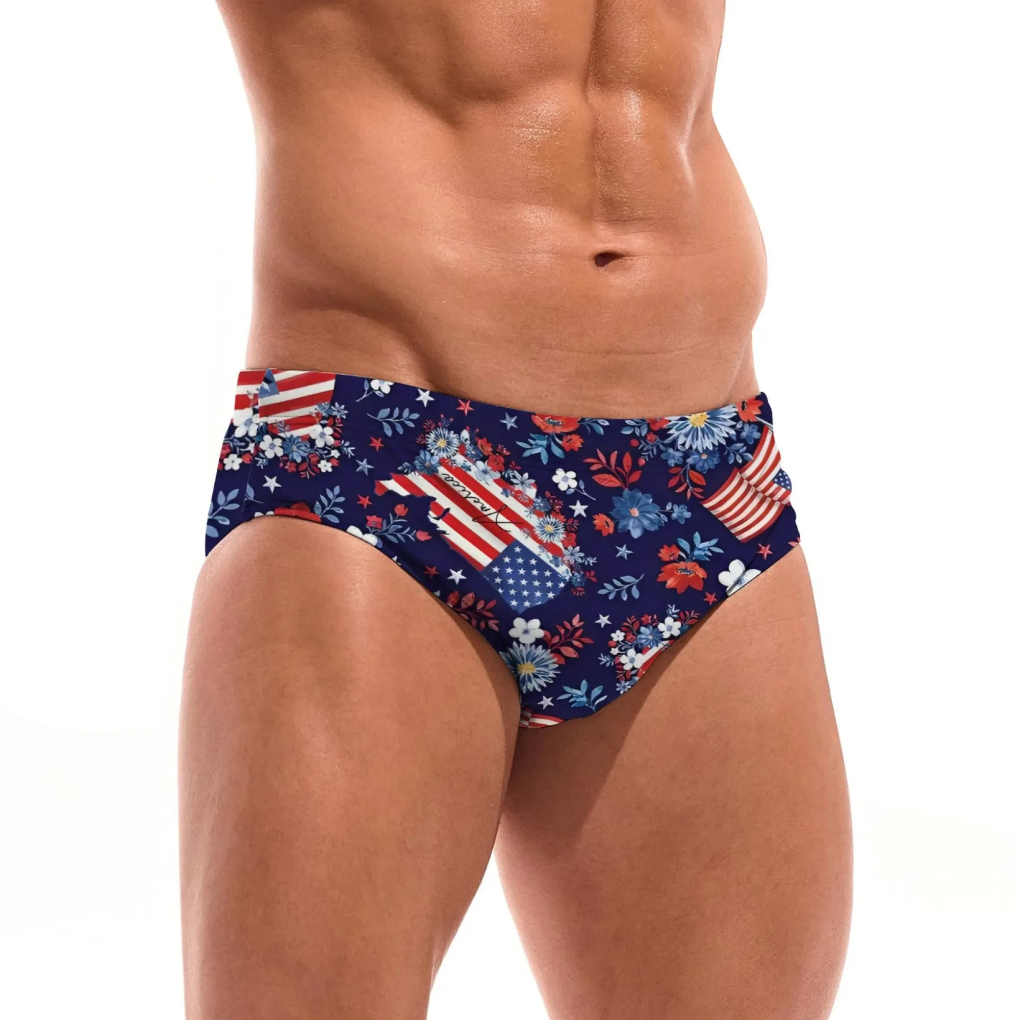 American Flag Novelty Trend Men's Swim Trunks Sexy Bikini Briefs Swimwear Gift Fun Surf Swim Shorts Lightweight Breathable gift
American Flag Novelty Trend Men's Swim Trunks Sexy Bikini Briefs Swimwear Gift Fun Surf Swim Shorts Lightweight Breathable gift