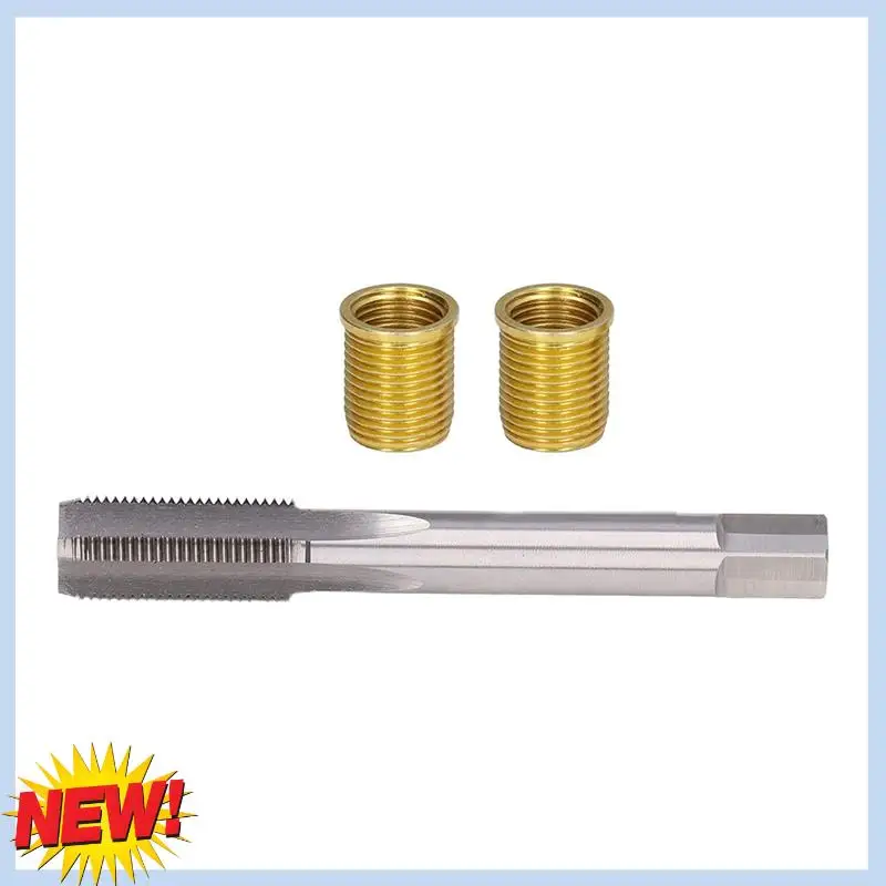 AT14 Spark Plug Thread Repair Tools, M12x1.25 Thread Inserts + M14x1.25 Tap Metal Spark Plug Thread Hole Repair Tools
AT14 Spark Plug Thread Repair Tools, M12x1.25 Thread Inserts + M14x1.25 Tap Metal Spark Plug Thread Hole Repair Tools