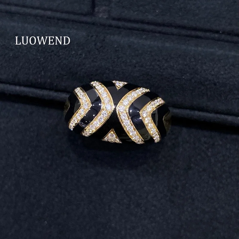 Кольца LUOWEND из 100% желтого золота 18 карат, роскошное обручальное кольцо с настоящим натуральным бриллиантом, винтажный стиль, ювелирные изделия для вечеринок для женщин
Кольца LUOWEND из 100% желтого золота 18 карат, роскошное обручальное кольцо с настоящим натуральным бриллиантом, винтажный стиль, ювелирные изделия для вечеринок для женщин