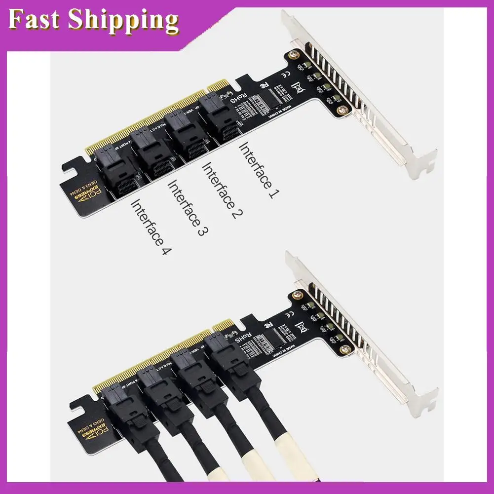 ABRI-PCI-E X16 для 4 портов U.2 NVME SFF-8643 Карта расширения Высокоскоростная разделенная карта Pcie 4,0 Светодиодный индикатор для шасси 2U
ABRI-PCI-E X16 для 4 портов U.2 NVME SFF-8643 Карта расширения Высокоскоростная разделенная карта Pcie 4,0 Светодиодный индикатор для шасси 2U