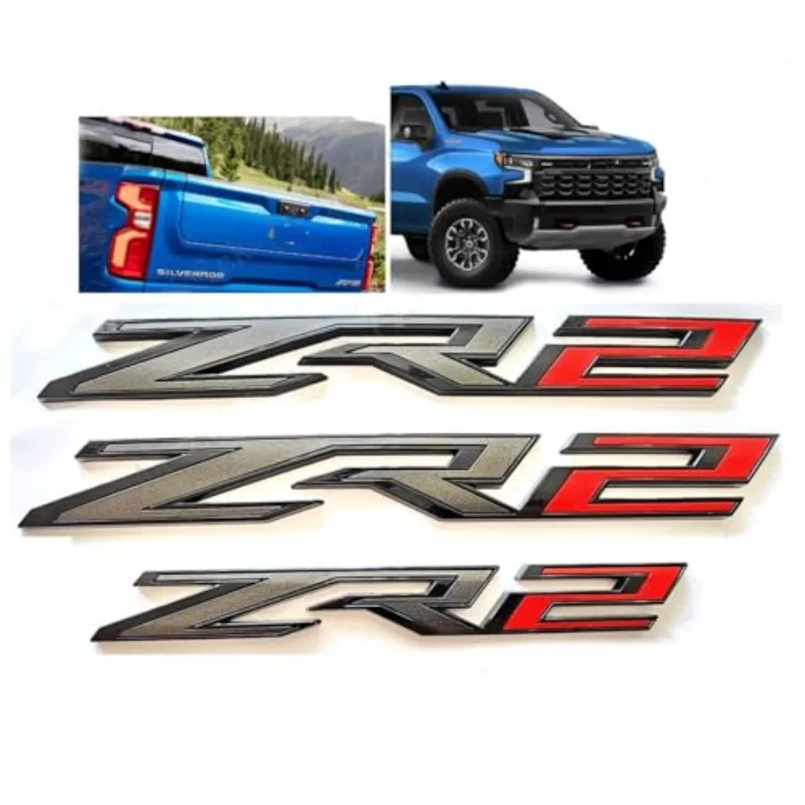 3pack OEM Two Side ZR2 Emblems Badges Plus Rear ZR2 Compatible with Silverado Colorado 84865797
3pack OEM Two Side ZR2 Emblems Badges Plus Rear ZR2 Compatible with Silverado Colorado 84865797