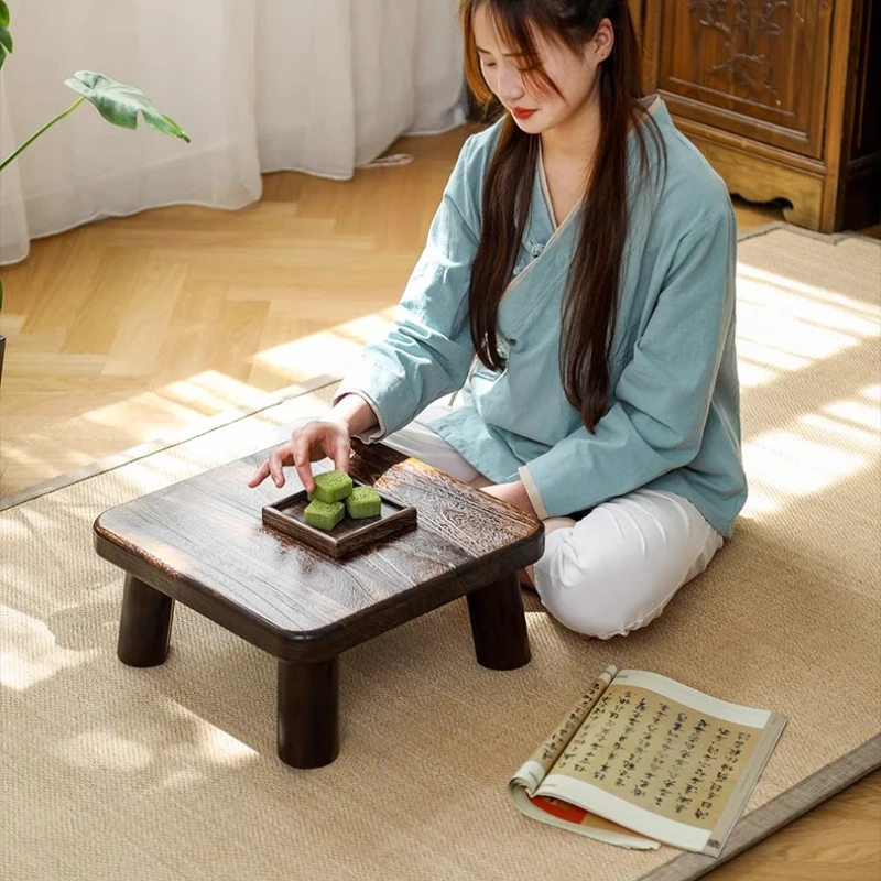 Japanese Small Tea Table Traditional Rectangle Coffee Table Paulownia Wood Low Floor Tables Vintage Bay Window Home Furniture
Japanese Small Tea Table Traditional Rectangle Coffee Table Paulownia Wood Low Floor Tables Vintage Bay Window Home Furniture