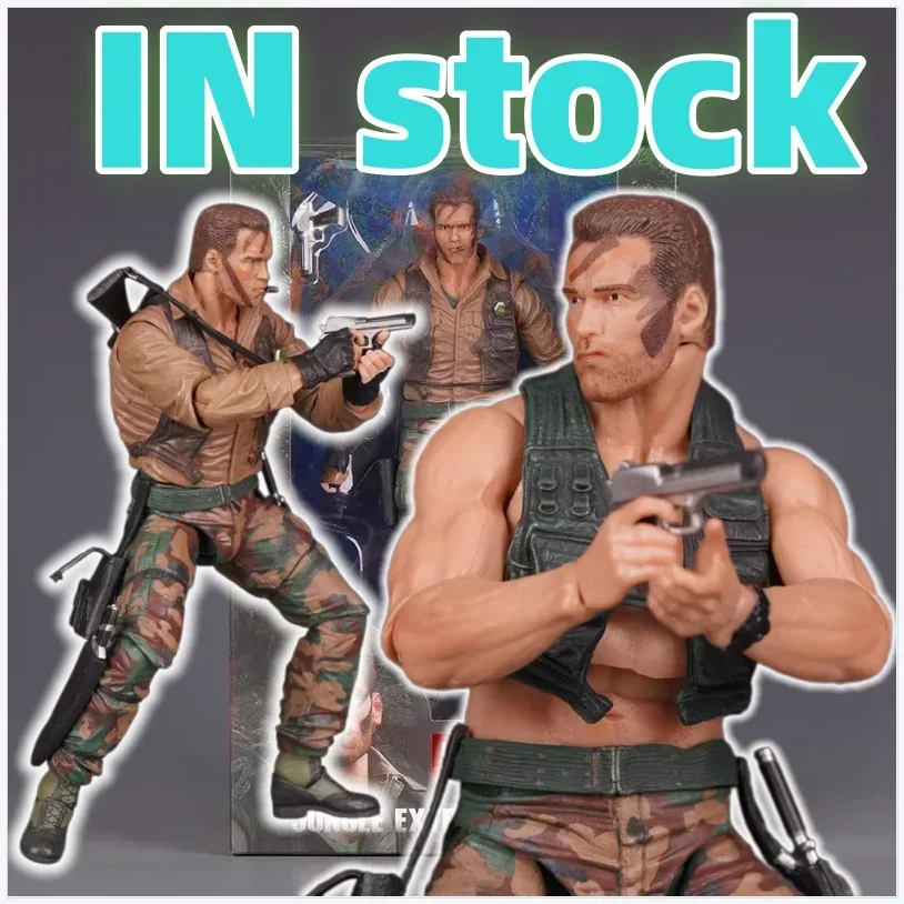 In Stock NECA KO Predator 30th Anniversary Jungle Encounter Dutch Extraction Dutch Patrol Dutch Disguise Dutch Action Figures
In Stock NECA KO Predator 30th Anniversary Jungle Encounter Dutch Extraction Dutch Patrol Dutch Disguise Dutch Action Figures