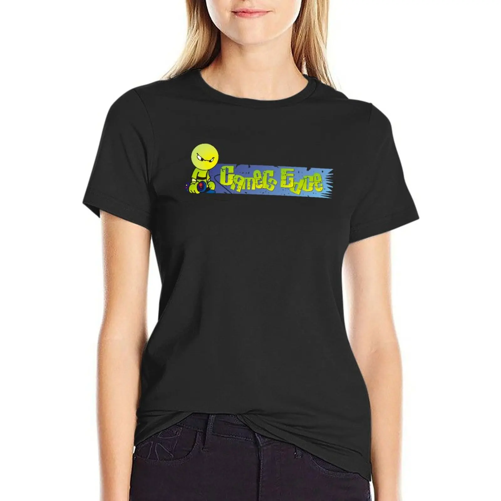 Gamers Edge Clothing T-Shirt blanks tees Short sleeve tee Summer Women's clothing
Gamers Edge Clothing T-Shirt blanks tees Short sleeve tee Summer Women's clothing