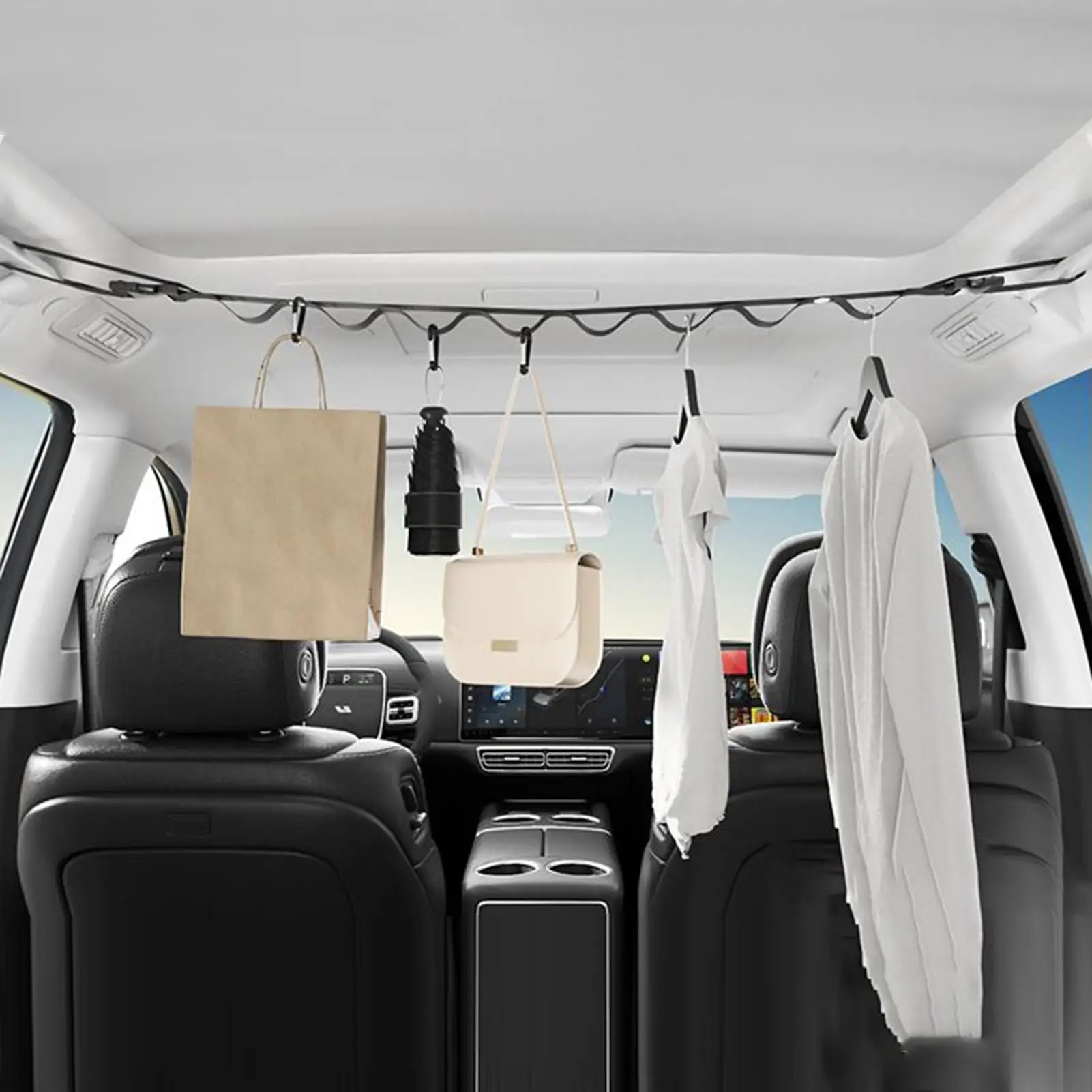 Multi Functional Auto Interior Clothesline Organizer Rv Clothes Line Car Clothes Hanging Rope For Camping Travel Large Load Bear
Multi Functional Auto Interior Clothesline Organizer Rv Clothes Line Car Clothes Hanging Rope For Camping Travel Large Load Bear
