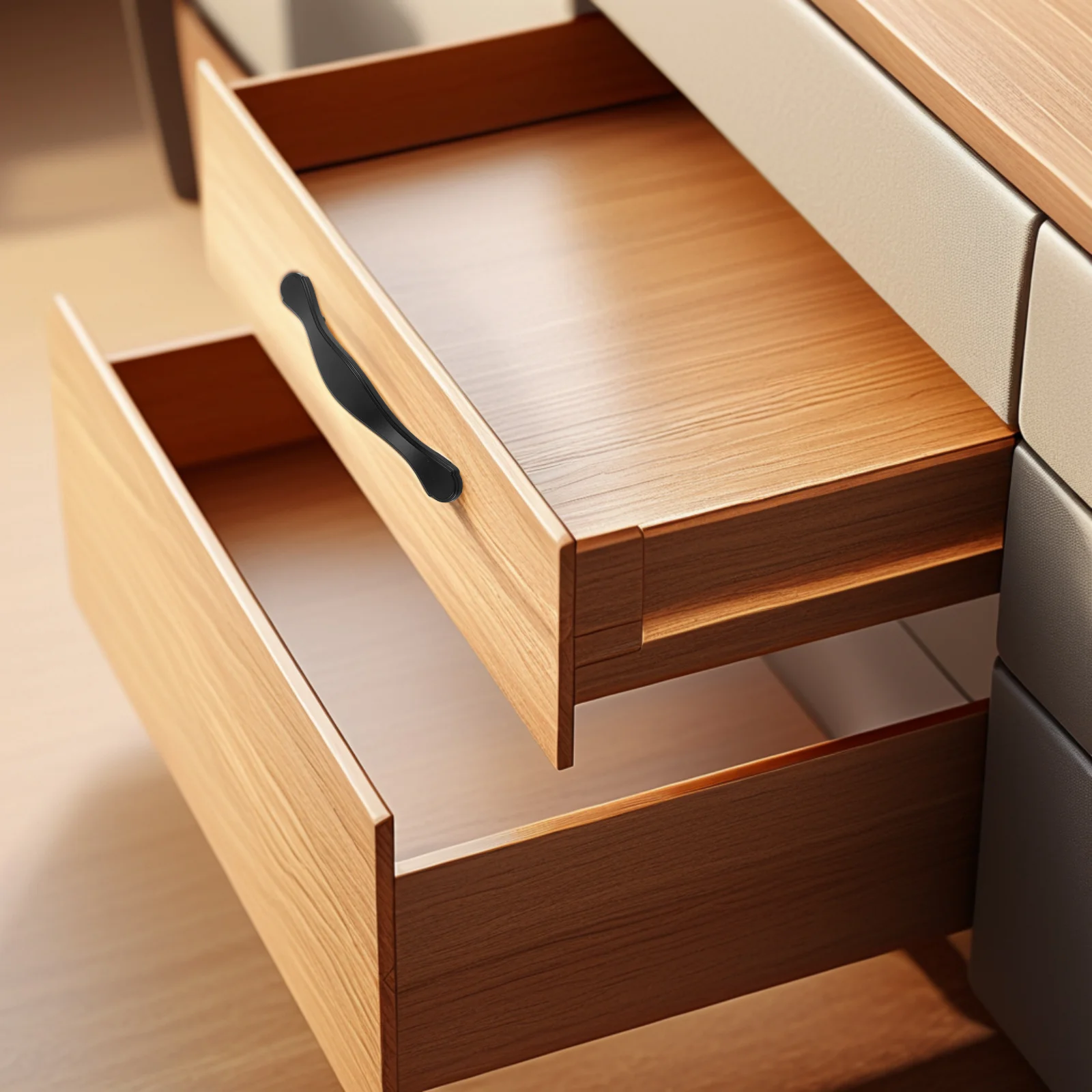 10Pcs Black Cabinet Handles Ergonomic Kitchen and Bathroom Drawer Pulls Dresser Cupboard Hardware Handles for Dresser Drawers
10Pcs Black Cabinet Handles Ergonomic Kitchen and Bathroom Drawer Pulls Dresser Cupboard Hardware Handles for Dresser Drawers