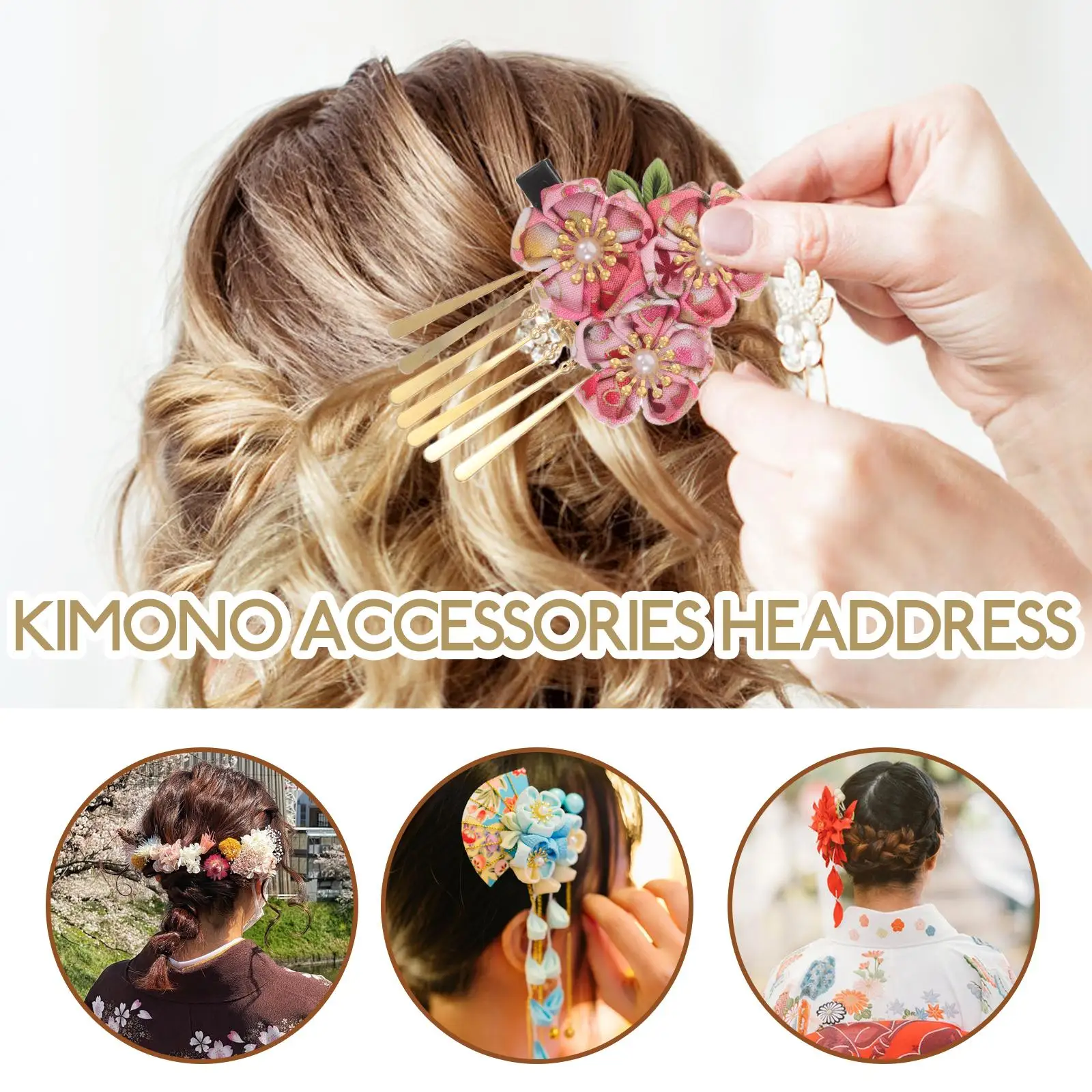 3 Pcs Hair Clip Japanese Hair naments Set Hanfu Kimono Tassel Accessories Women Flower Hairpins Material
3 Pcs Hair Clip Japanese Hair naments Set Hanfu Kimono Tassel Accessories Women Flower Hairpins Material