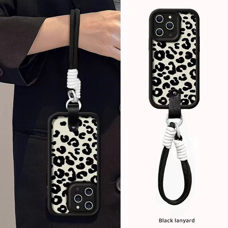 Black Leopard Print Wrist Strap Phone Case For Xiaomi 15 Pro Cases Xiaomi 13 12 11 Lite 5G 14 14T 13T 12T 11T With Lanyard Cover
Black Leopard Print Wrist Strap Phone Case For Xiaomi 15 Pro Cases Xiaomi 13 12 11 Lite 5G 14 14T 13T 12T 11T With Lanyard Cover