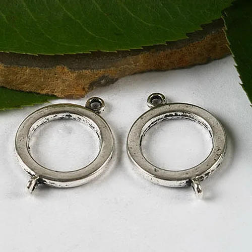 10pcs 19mm Tibetan Silver Circle Round Frame Connector H2984 Charms for Jewelry Making
10pcs 19mm Tibetan Silver Circle Round Frame Connector H2984 Charms for Jewelry Making