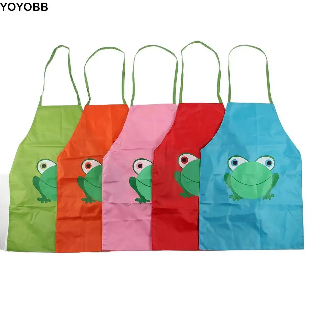 Five Colors Fun Craft Art Cartoon Frog Printed Painting Cooking Drink Cartoon Apron Frog Design Waterproof Children
Five Colors Fun Craft Art Cartoon Frog Printed Painting Cooking Drink Cartoon Apron Frog Design Waterproof Children