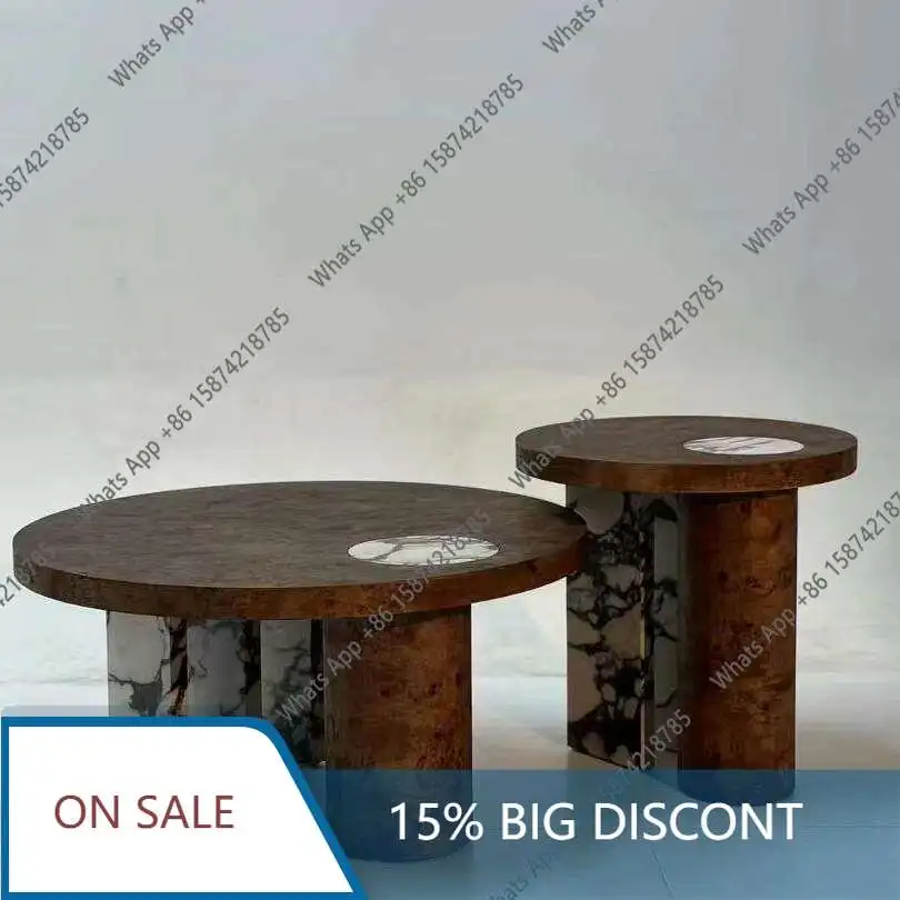 Jo Italian Minimalist Art Style Tree Tumor Round Coffee Table Light Luxury Modern High-end Solid Wood Coffee Table
Jo Italian Minimalist Art Style Tree Tumor Round Coffee Table Light Luxury Modern High-end Solid Wood Coffee Table