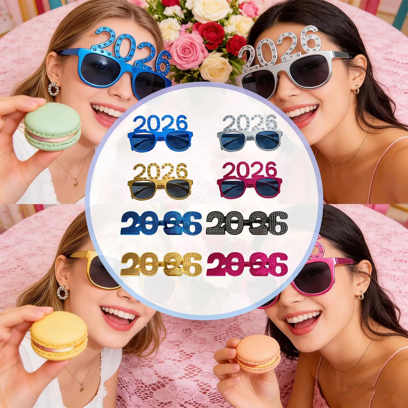 8 пар новогодних очков 2026: многоразовые забавные очки для Хэллоуина, дня рождения и карнавала
8 пар новогодних очков 2026: многоразовые забавные очки для Хэллоуина, дня рождения и карнавала