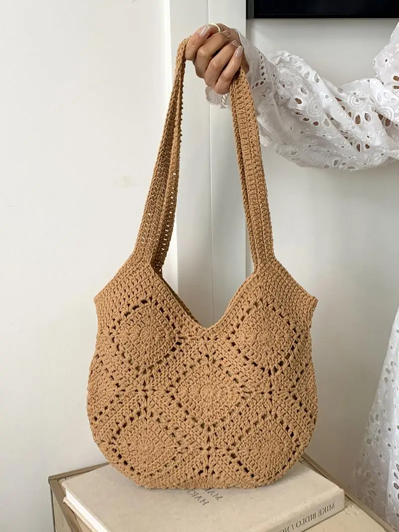 Large Capaci Handwoven St Bag n Sle Casual Commuter oulder Bag Beach Vaion Tote Bag for Young Women
Large Capaci Handwoven St Bag n Sle Casual Commuter oulder Bag Beach Vaion Tote Bag for Young Women