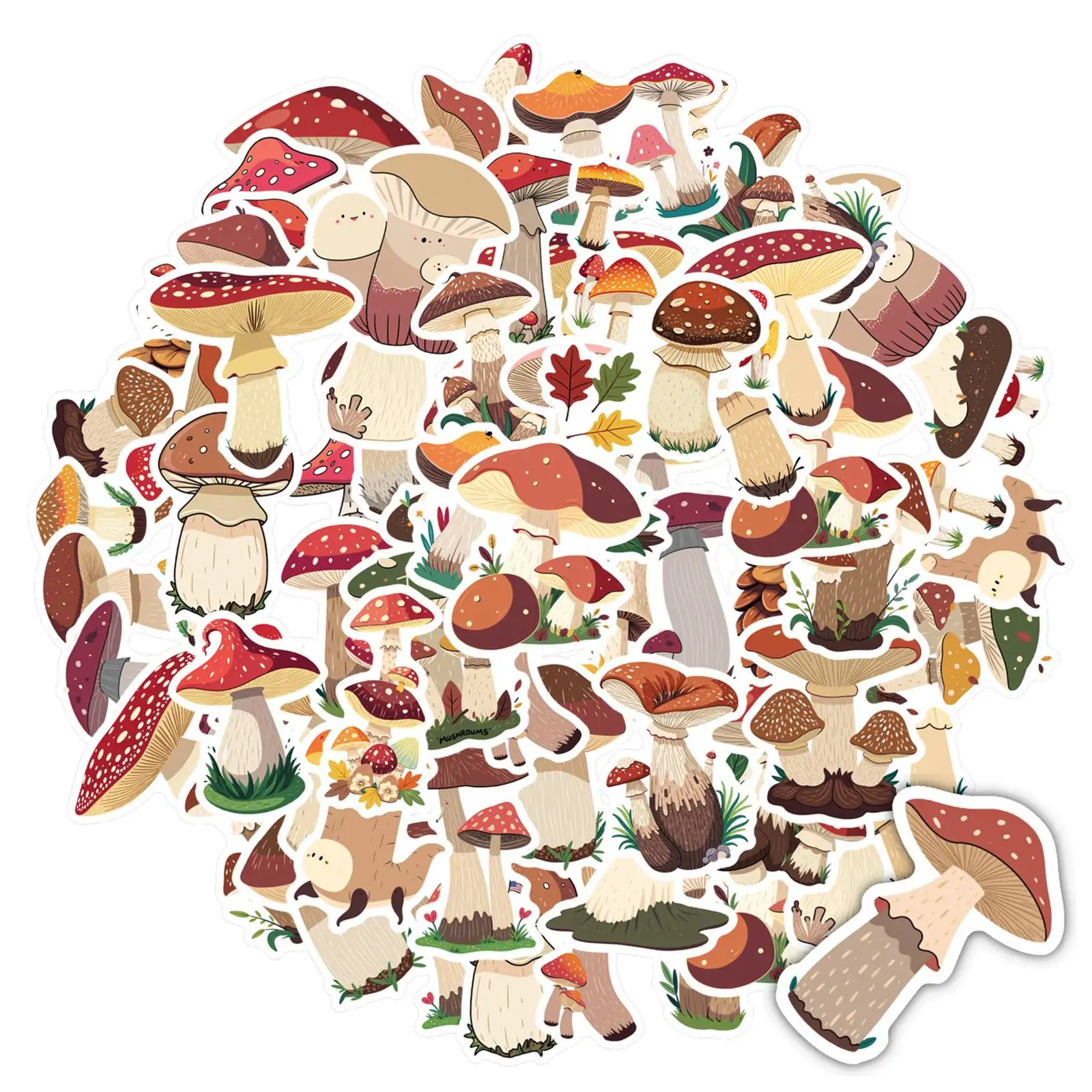 35pcs Cute Forest Stickers Cartoon Mushroom Stationery Stickers Graffiti Decals For Laptop Motorcycle Luggage Phone Notebook
35pcs Cute Forest Stickers Cartoon Mushroom Stationery Stickers Graffiti Decals For Laptop Motorcycle Luggage Phone Notebook