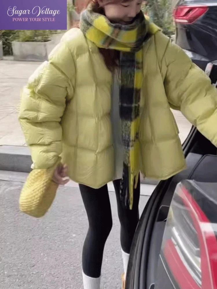 Зимние винтажные корейские модные толстые пальто, женские свободные пальто с длинным рукавом на молнии, теплая хлопковая куртка, повседневные элегантные шикарные топы в стиле ретро
Зимние винтажные корейские модные толстые пальто, женские свободные пальто с длинным рукавом на молнии, теплая хлопковая куртка, повседневные элегантные шикарные топы в стиле ретро