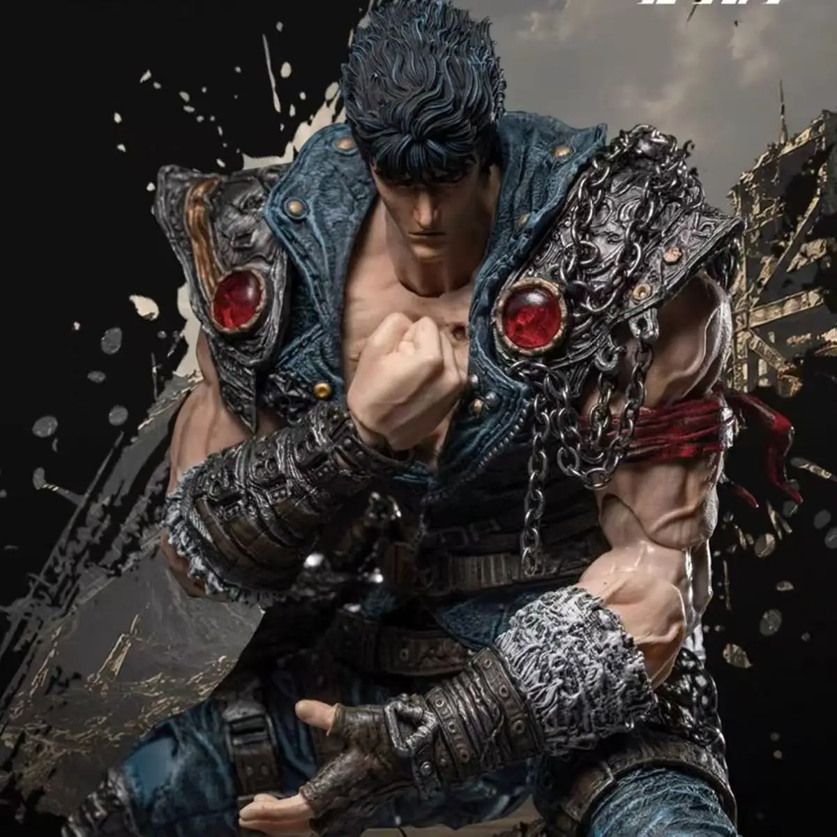 Maestro Union 1/12 Scale Fist of the North Star Kenshiro Action Figure Hokuto No Ken Movable Joints Collectible Model Toy Gift
Maestro Union 1/12 Scale Fist of the North Star Kenshiro Action Figure Hokuto No Ken Movable Joints Collectible Model Toy Gift