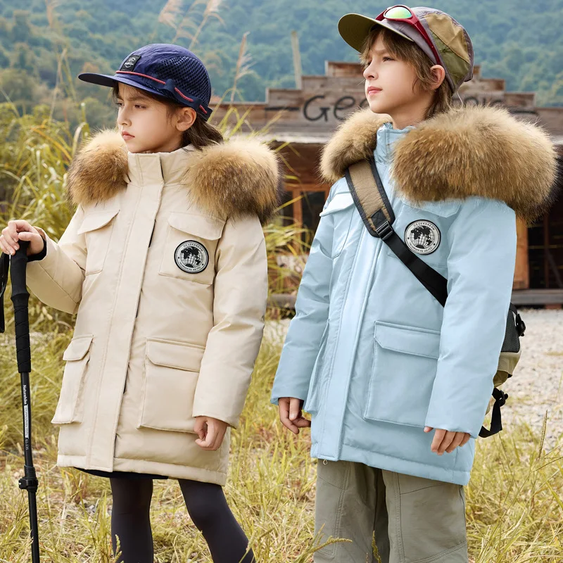 UNITIM Children Boys Down Jacket Winter Kids Boys Coat Fur Hood Thick Warm Outerwear Ins Teenager Girls Pocket Duck Coat Outfit 
UNITIM Children Boys Down Jacket Winter Kids Boys Coat Fur Hood Thick Warm Outerwear Ins Teenager Girls Pocket Duck Coat Outfit