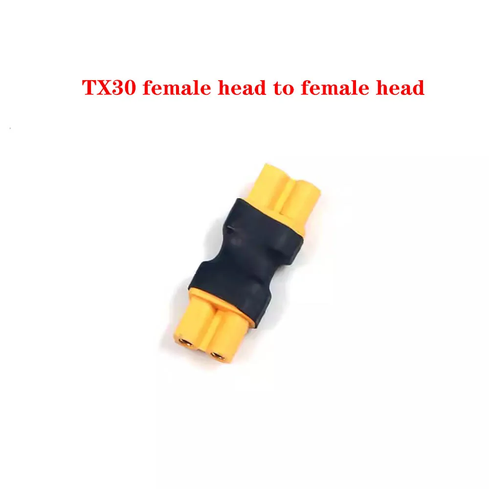 T-plug XT60 plug male/female to T-plug female/male connector conversion adapter, without wires, suitable for RC aircraft qu
T-plug XT60 plug male/female to T-plug female/male connector conversion adapter, without wires, suitable for RC aircraft qu