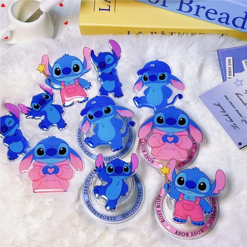 Disney 3D Cartoon Kawaii Stitch For Magnetic Phone Grip Holder MagSafe Compatible Cute Cartoon Stand for Smartphones
Disney 3D Cartoon Kawaii Stitch For Magnetic Phone Grip Holder MagSafe Compatible Cute Cartoon Stand for Smartphones