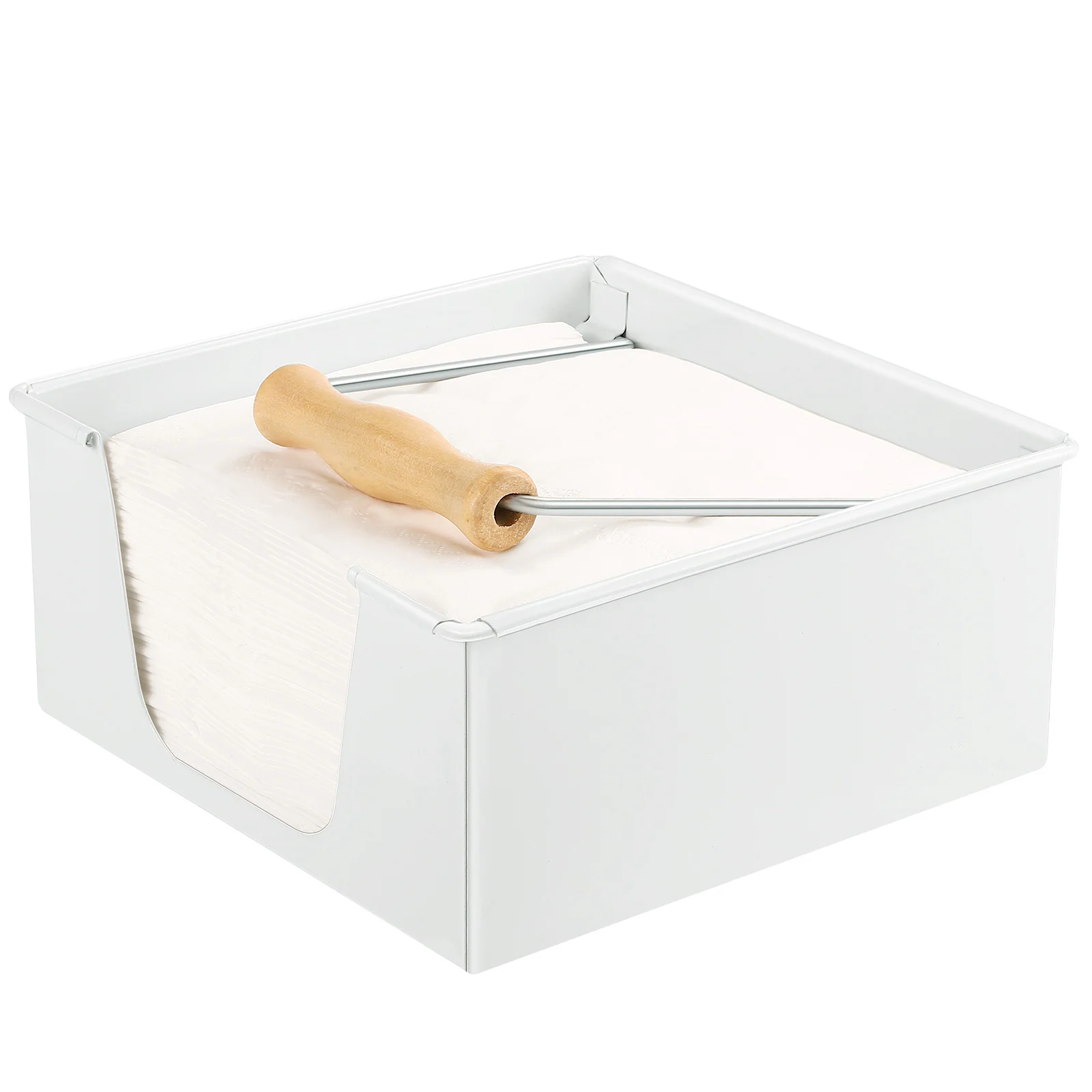 Tissue Paper Box Napkin Holder for Home Bar Coffee Table Premium Iron Napkin Container with Wooden Arm Space Saving Tissue
Tissue Paper Box Napkin Holder for Home Bar Coffee Table Premium Iron Napkin Container with Wooden Arm Space Saving Tissue