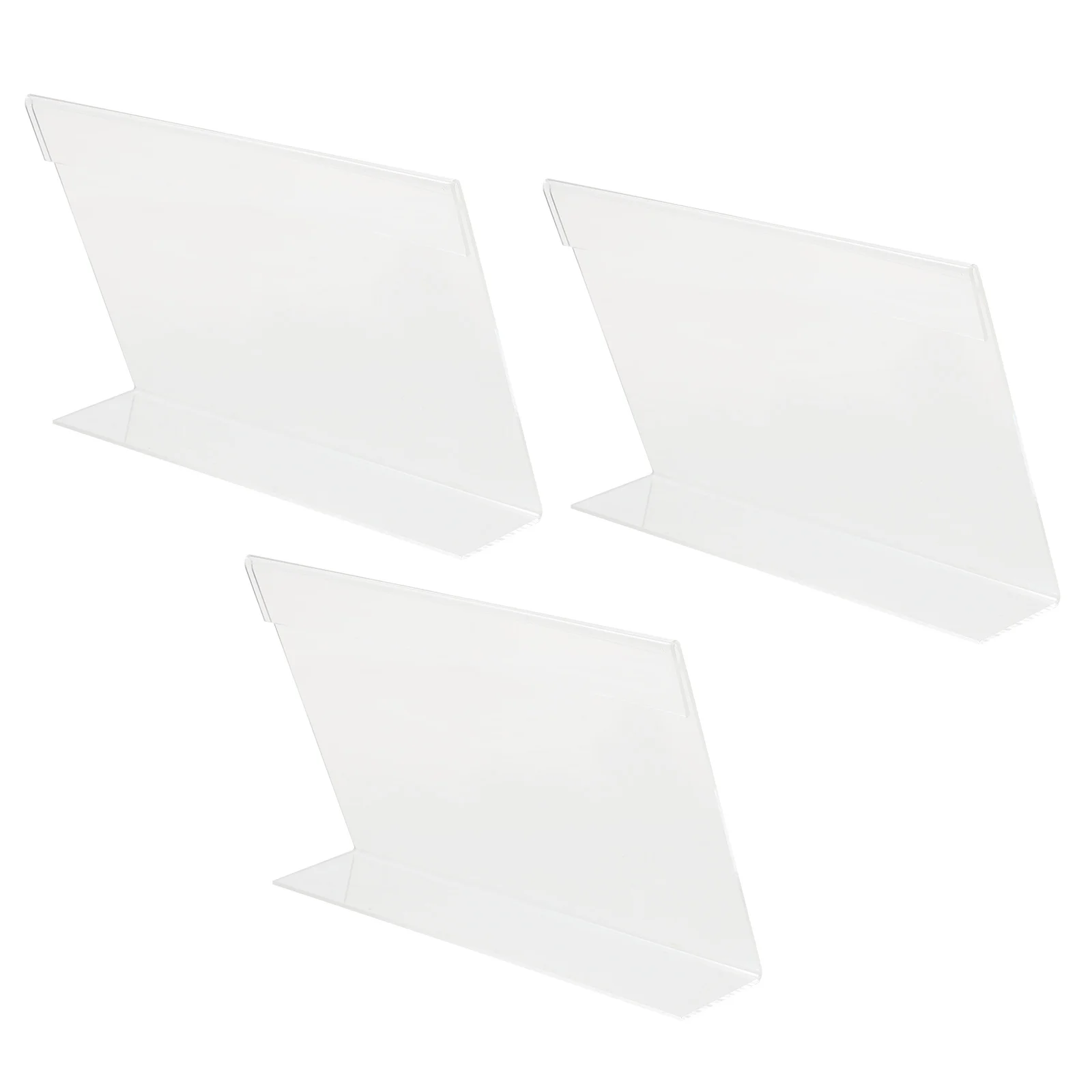 3Pcs Acrylic Signage Holders Multi-Function Price Tag Display Stands for Retail Market Store Supermarket Stable Label Holder
3Pcs Acrylic Signage Holders Multi-Function Price Tag Display Stands for Retail Market Store Supermarket Stable Label Holder