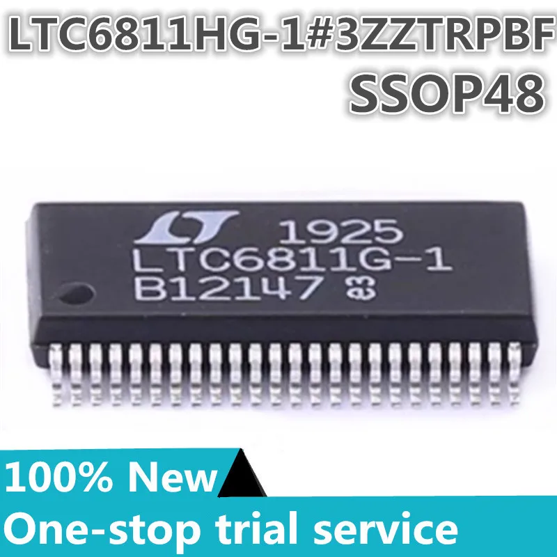 1-10 шт. %Новый оригинальный LTC6811HG-1 # 3ZZTRPBF Монитор аккумулятора Silkscreen LTC6811G-1 SSOP48
1-10 шт. %Новый оригинальный LTC6811HG-1 # 3ZZTRPBF Монитор аккумулятора Silkscreen LTC6811G-1 SSOP48
