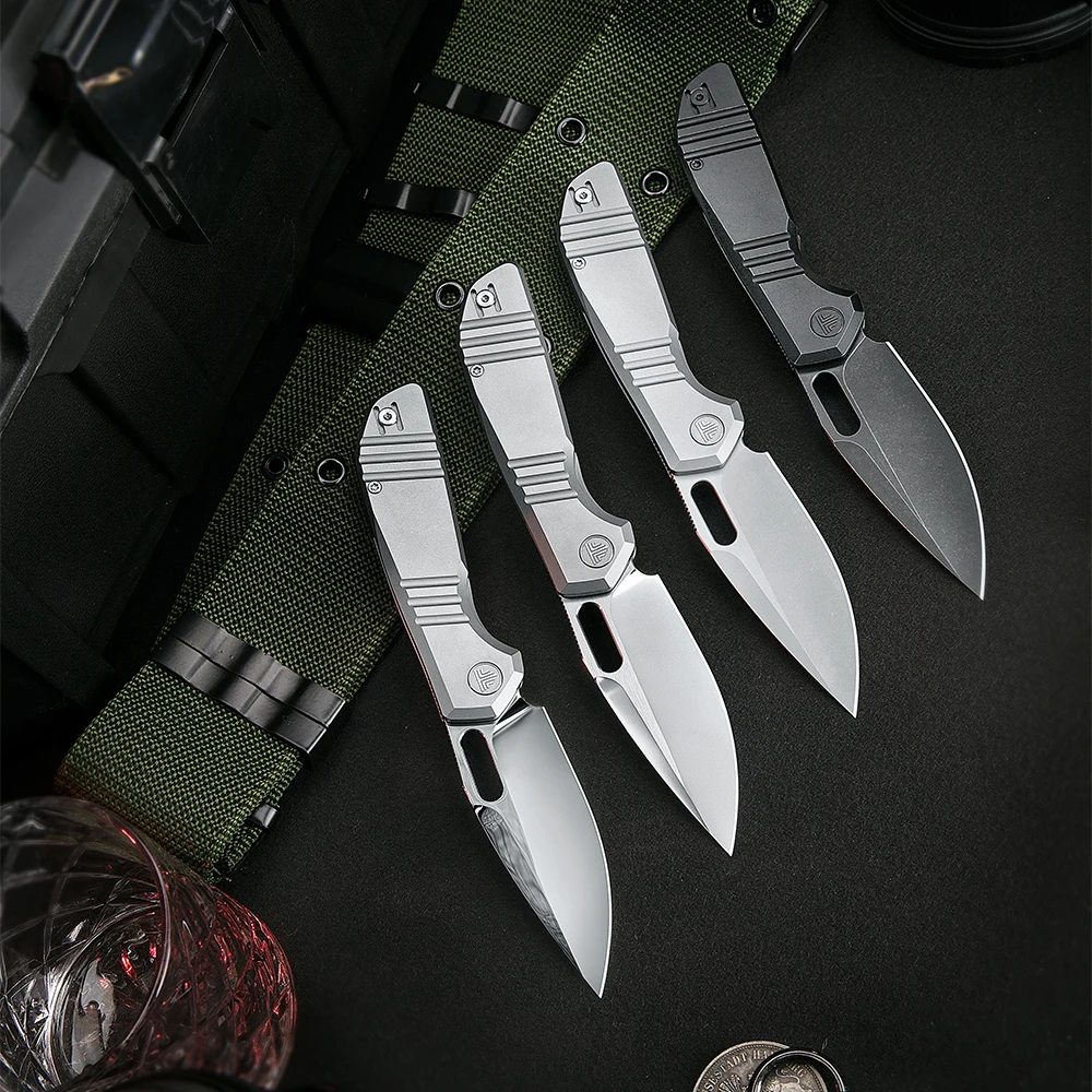 TRIVISA Pocket Folding Knife M390 Steel Blade Titanium Handle Portable Fruit Vegetable Cutter Outdoor Fishing Hiking Multitool
TRIVISA Pocket Folding Knife M390 Steel Blade Titanium Handle Portable Fruit Vegetable Cutter Outdoor Fishing Hiking Multitool