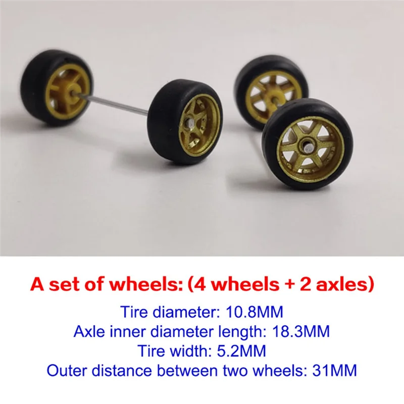 FRIHA-10 Sets 1/64 Offroad Wheels/ Rubber Tires 18.3Mm Removable Tire For Wheel 1:64 RC Truck Model Off-Road SUV Random Color
FRIHA-10 Sets 1/64 Offroad Wheels/ Rubber Tires 18.3Mm Removable Tire For Wheel 1:64 RC Truck Model Off-Road SUV Random Color