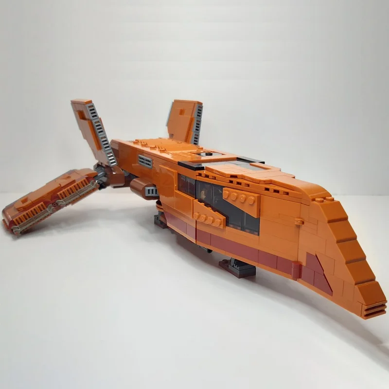NEW 1026PCS MOC Space Battle Moldy Crow Model Custom Building Blocks Architecture DIY Assembly Display Gift Collectible Ideas
NEW 1026PCS MOC Space Battle Moldy Crow Model Custom Building Blocks Architecture DIY Assembly Display Gift Collectible Ideas