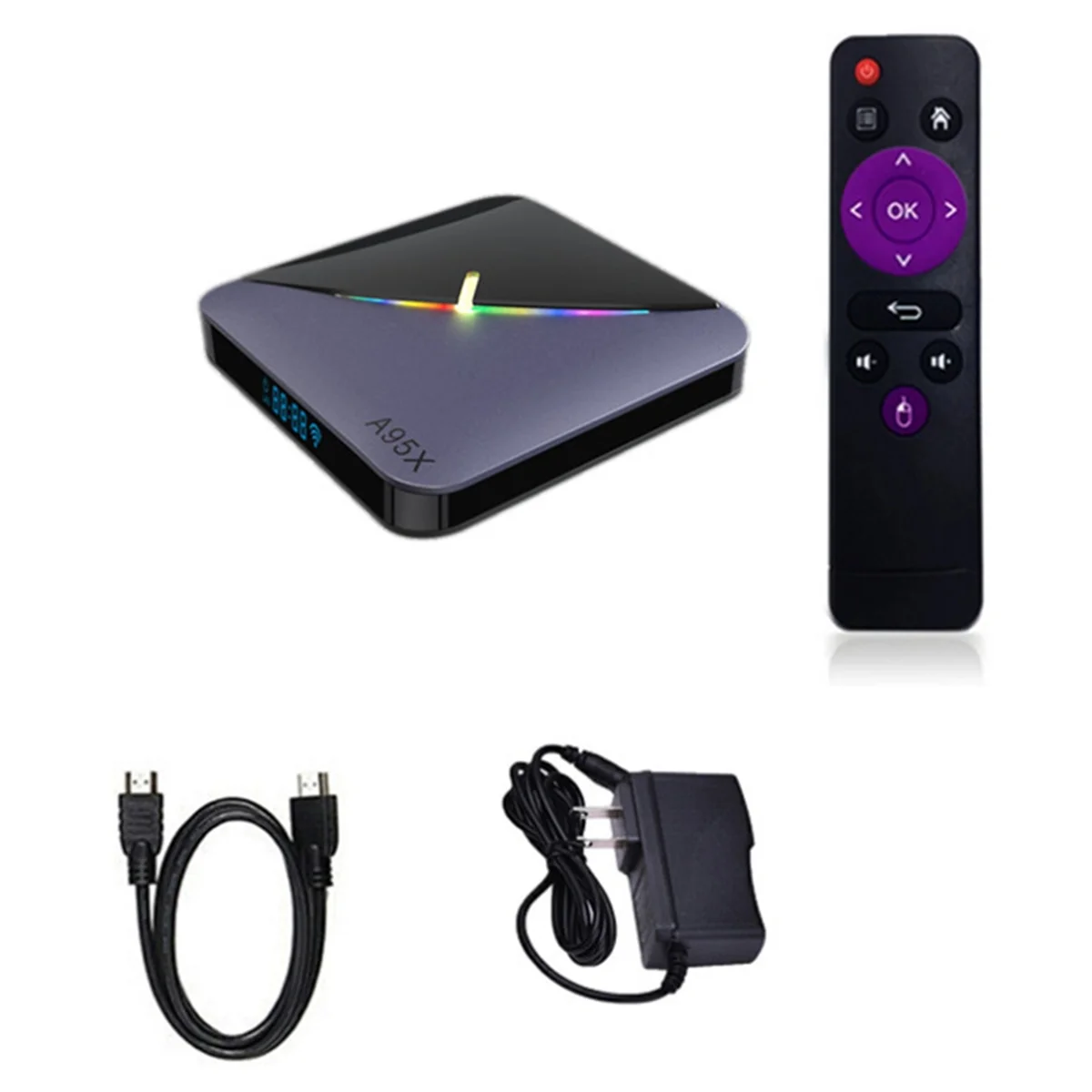 A95X F3 Air II Smart TV Box RGB Android 11 Amlogic S905W2 4GB 32GB Dual Wifi Bluetooth US Plug
A95X F3 Air II Smart TV Box RGB Android 11 Amlogic S905W2 4GB 32GB Dual Wifi Bluetooth US Plug