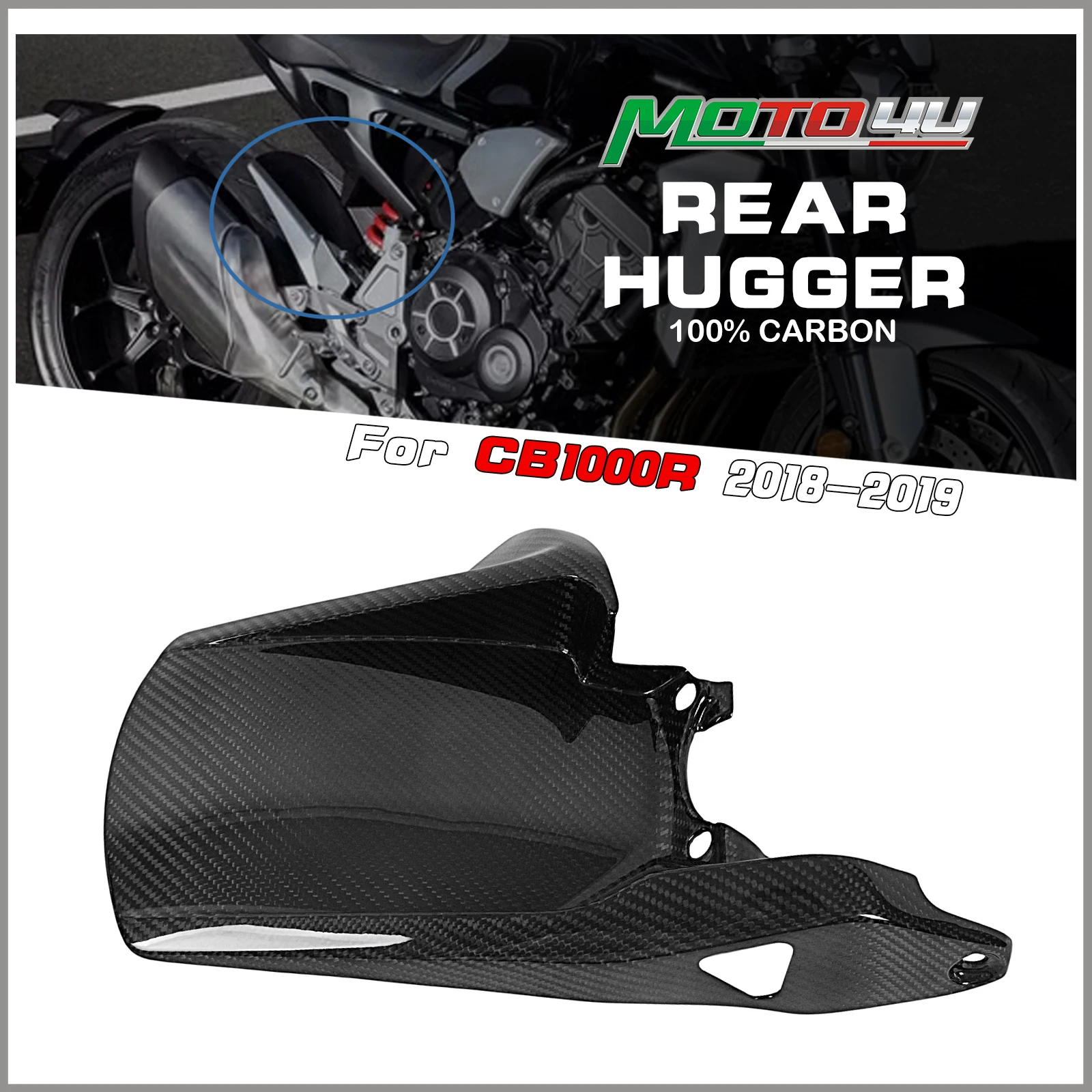 For Honda CB1000R 2018 2019 2020 2021 2022 2023 Rear Hugger Wheel Cover Splash Mudguard Mud Guard Motorcycle Fairing
For Honda CB1000R 2018 2019 2020 2021 2022 2023 Rear Hugger Wheel Cover Splash Mudguard Mud Guard Motorcycle Fairing