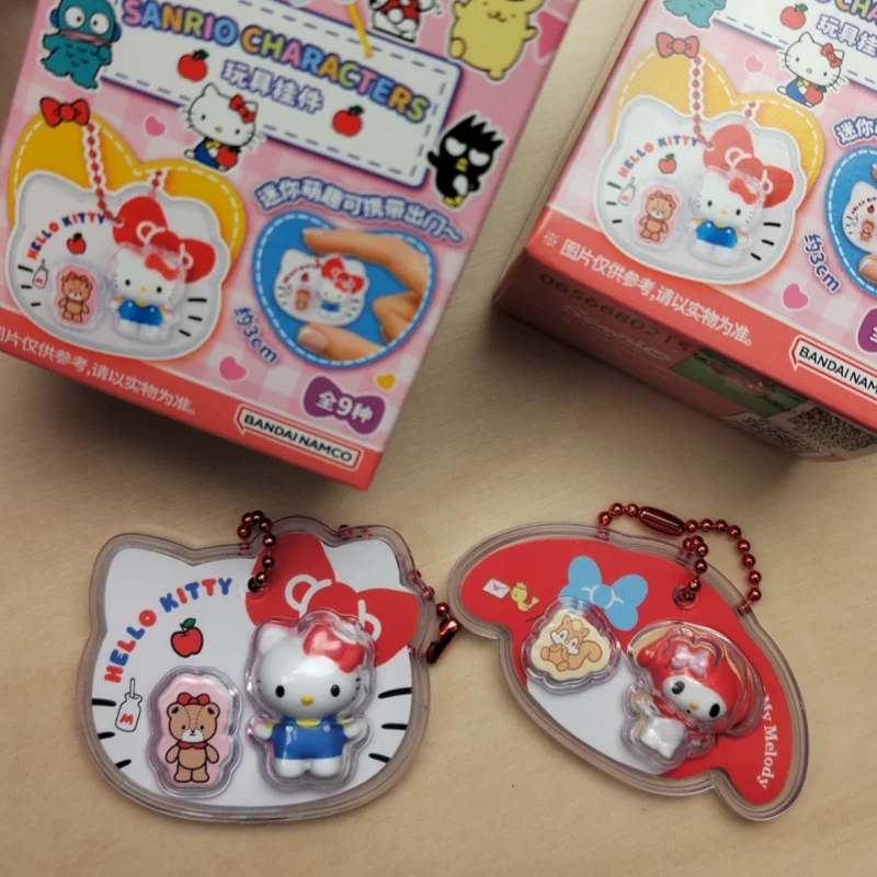 Bandai HelloKitty My Melody Blind Box Keychain Cute Mini Figure Bag Pendant Mystery Capsule Toy Gift For Anime CollectorsGenuine
Bandai HelloKitty My Melody Blind Box Keychain Cute Mini Figure Bag Pendant Mystery Capsule Toy Gift For Anime CollectorsGenuine