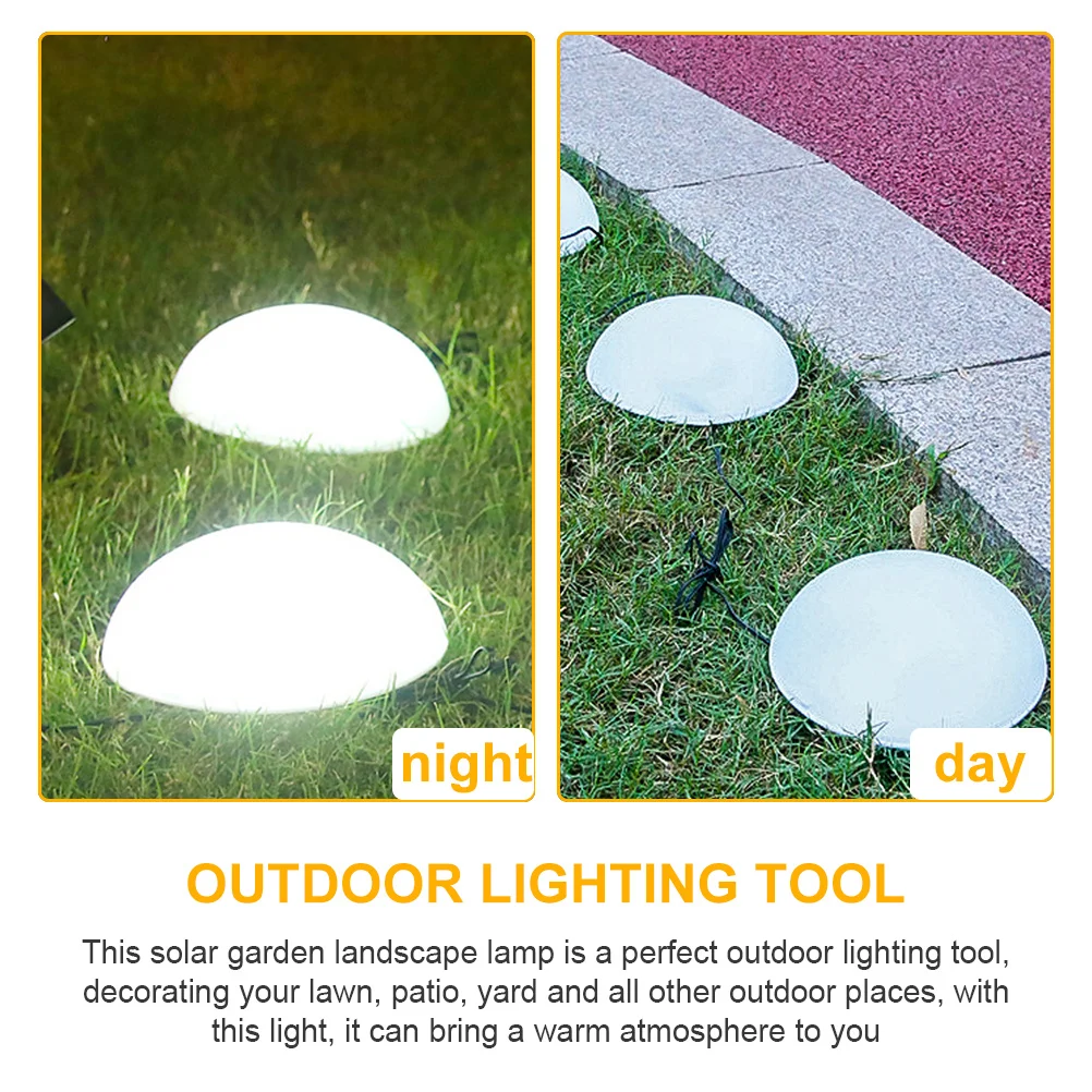 Solar Hemisphere Yard Lamp Durable Design Outdoor Garden Landscape Solar Ground Stake Lawn Light Hemisphere Lawn Lamp
Solar Hemisphere Yard Lamp Durable Design Outdoor Garden Landscape Solar Ground Stake Lawn Light Hemisphere Lawn Lamp