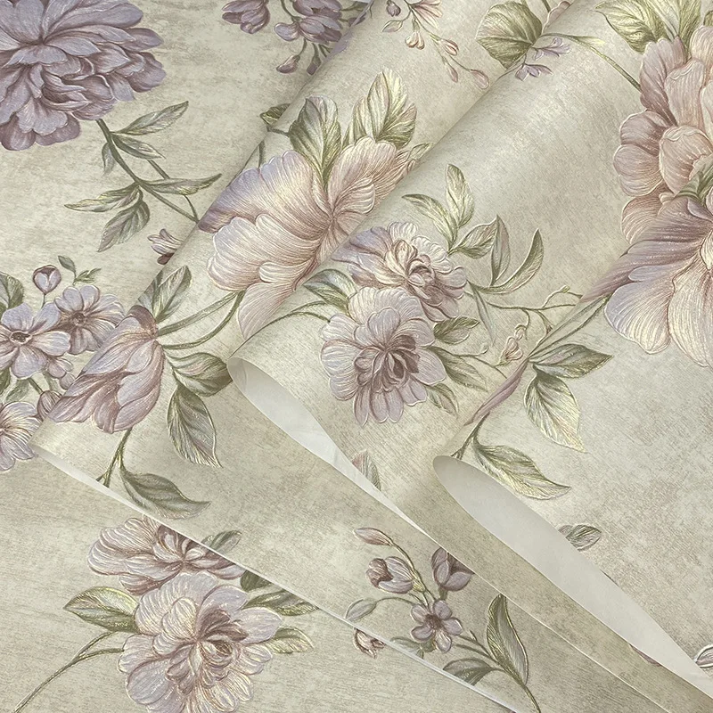 3d Peony Floral Wallpaper Roll American Country Vintage Flower Non-woven Wall Mural for Bedroom Living Room Wedding House Decor
3d Peony Floral Wallpaper Roll American Country Vintage Flower Non-woven Wall Mural for Bedroom Living Room Wedding House Decor