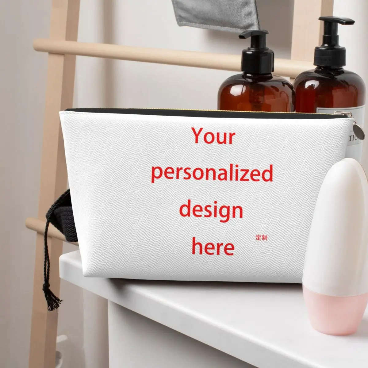 Customized Custom Women Cosmetic Bags Travel Makeup Organizer Pouch Toiletry Storage Dopp Kit Box
Customized Custom Women Cosmetic Bags Travel Makeup Organizer Pouch Toiletry Storage Dopp Kit Box