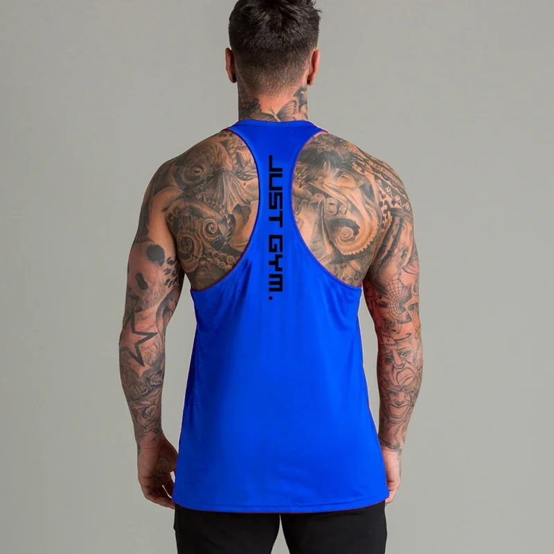 Summer Men Fitness Gym Workout Sports Bodybuilding Brand Cool Fashion Casual Pure Cotton Striped Weightlifting Basketball Tank
Summer Men Fitness Gym Workout Sports Bodybuilding Brand Cool Fashion Casual Pure Cotton Striped Weightlifting Basketball Tank