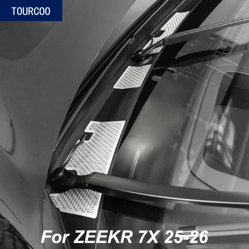 For ZEEKR 7X 25-26 Front Hood Vent Outlet Protective Cover Stainless Steel Decorative Cover Stickers Car Modified Accessories
For ZEEKR 7X 25-26 Front Hood Vent Outlet Protective Cover Stainless Steel Decorative Cover Stickers Car Modified Accessories