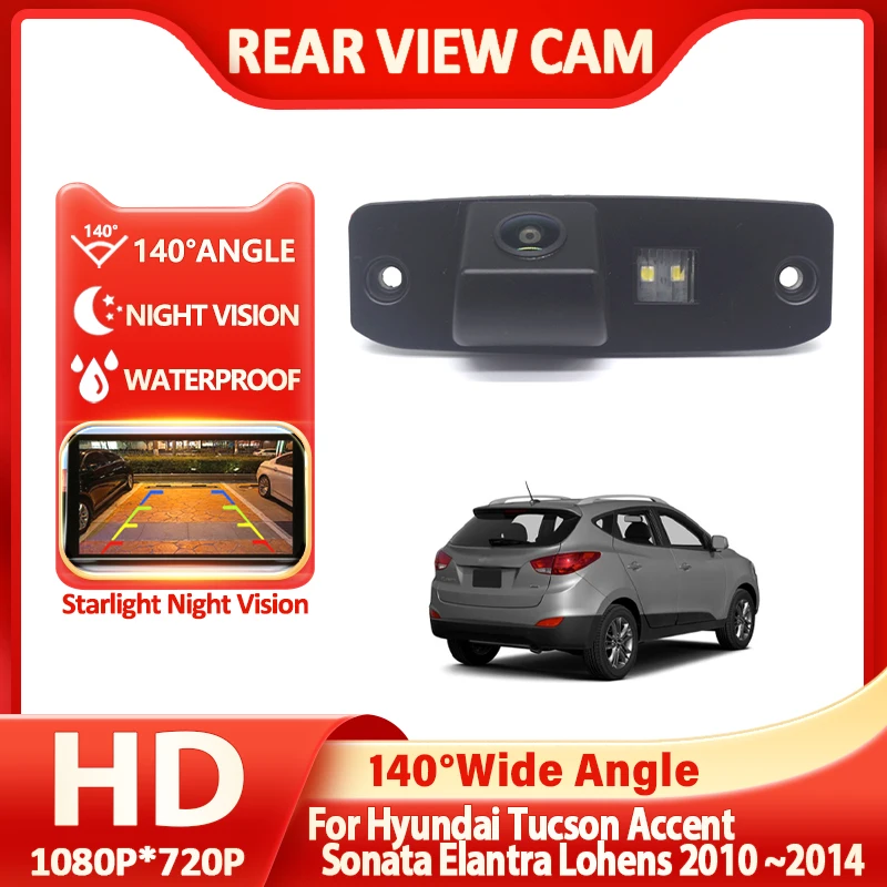Car Camera 1080P Reverse Fisheye Lens Rear View Camera For Hyundai Tucson Accent Sonata Elantra Lohens 2010 2011 2012 2013 2014
Car Camera 1080P Reverse Fisheye Lens Rear View Camera For Hyundai Tucson Accent Sonata Elantra Lohens 2010 2011 2012 2013 2014