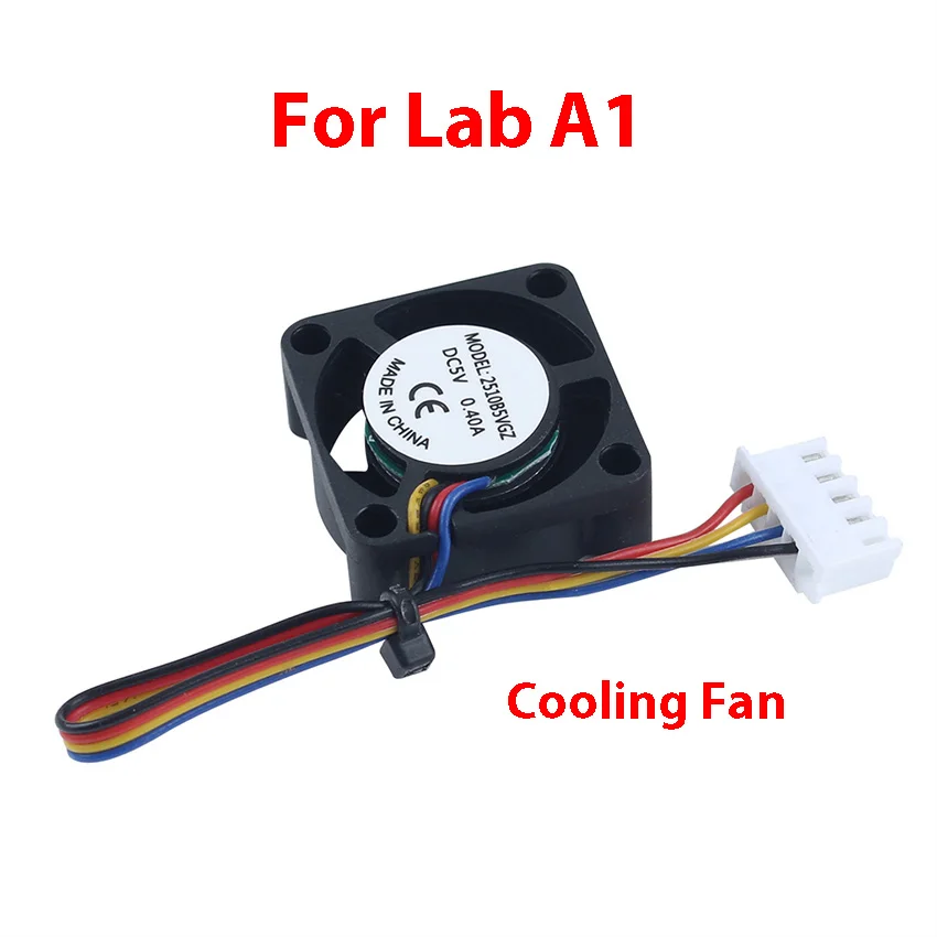 For Lab A1 2510 DC 5V Cooling Fan Dual Ball Bearing 5-Wire Hotend Cooling Fan 3D Printer Accessories
For Lab A1 2510 DC 5V Cooling Fan Dual Ball Bearing 5-Wire Hotend Cooling Fan 3D Printer Accessories