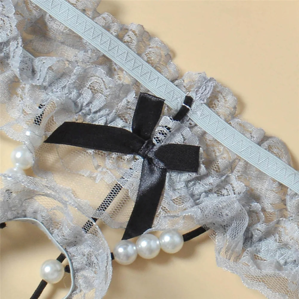 Men Lace T-Back Extreme Night Underwear Bow Elastic Waist Very Hot Lingerie G-String Pearl Sissy Panties Thongs Men's Underpants
Men Lace T-Back Extreme Night Underwear Bow Elastic Waist Very Hot Lingerie G-String Pearl Sissy Panties Thongs Men's Underpants