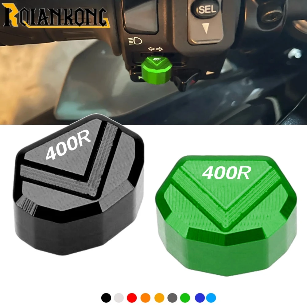 For KAWASAKI NINJA 400R NINJA 400 R 2018-2024 2025 2026 NINJA400R Motorcycle Switch Key Button Cap Covers Turn Signal Keycap
For KAWASAKI NINJA 400R NINJA 400 R 2018-2024 2025 2026 NINJA400R Motorcycle Switch Key Button Cap Covers Turn Signal Keycap