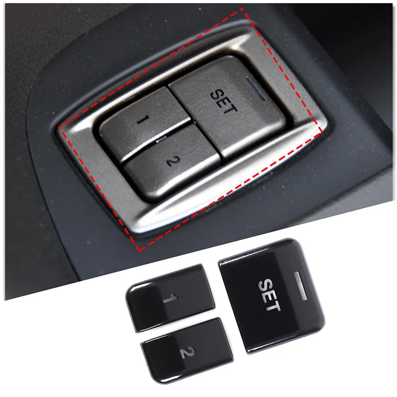 For Jaguar XF 2009-2015 Stainless steel black car seat memory button sticker car interior decoration accessories 3Pcs
For Jaguar XF 2009-2015 Stainless steel black car seat memory button sticker car interior decoration accessories 3Pcs