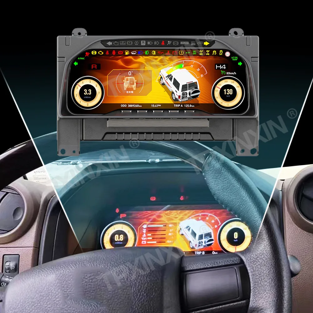 Car Digital Cluster For Toyota Land Cruiser LC 70/71/76/78/79 2005-2023 LCD Instrument Panel Carplay Map Navi Dashboard Headunit
Car Digital Cluster For Toyota Land Cruiser LC 70/71/76/78/79 2005-2023 LCD Instrument Panel Carplay Map Navi Dashboard Headunit