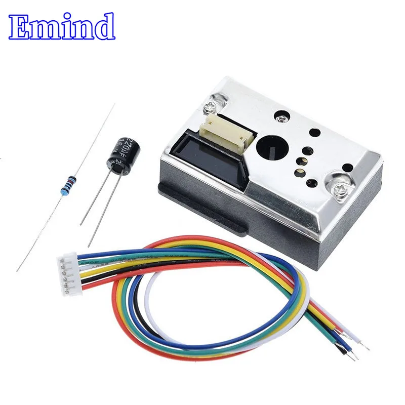 1/3/5/10/20Pcs PM2.5 Dust Sensor GP2Y1014AU Dust Sensor Digital Signal Output Module To Replace GP2Y1010AU0F With Cable
1/3/5/10/20Pcs PM2.5 Dust Sensor GP2Y1014AU Dust Sensor Digital Signal Output Module To Replace GP2Y1010AU0F With Cable