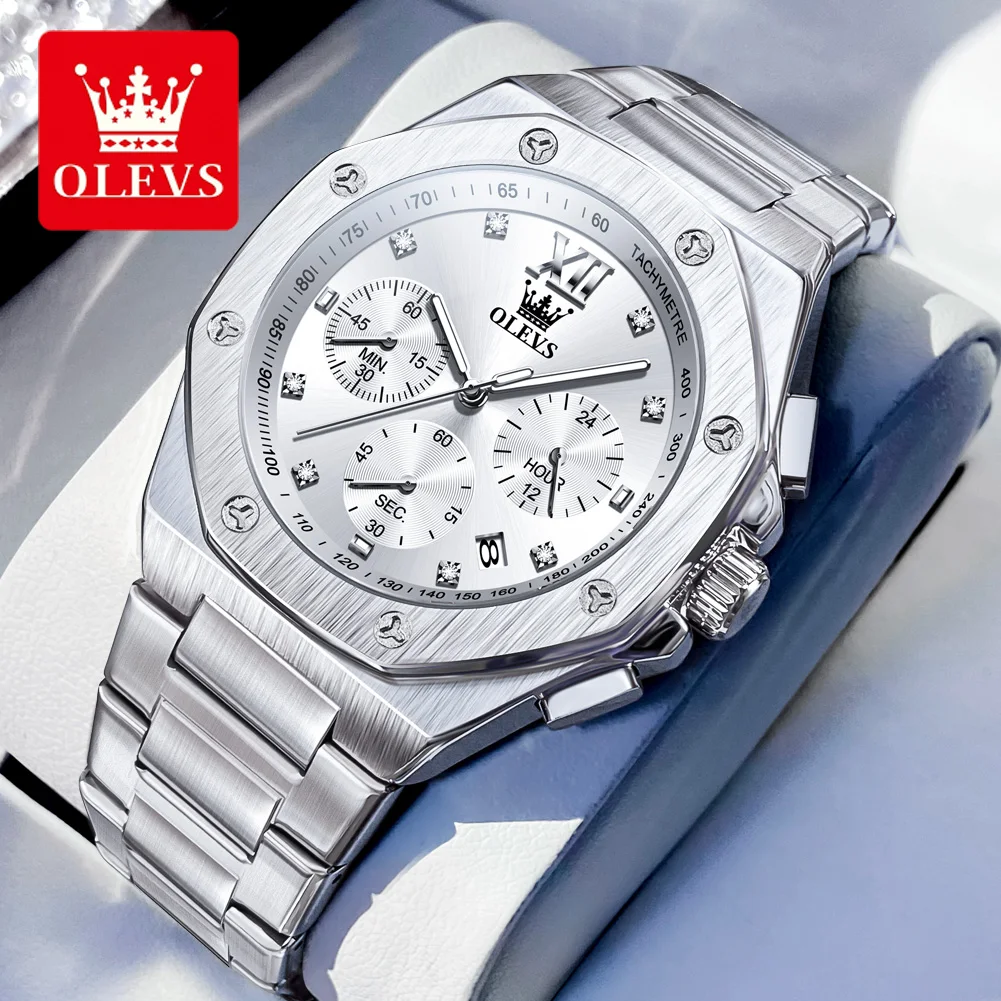 OLEVS 3626 Original Wristwatch for Man Chronograph Waterproof Luminous Calendar Business Simple Men's Quartz Watches
OLEVS 3626 Original Wristwatch for Man Chronograph Waterproof Luminous Calendar Business Simple Men's Quartz Watches