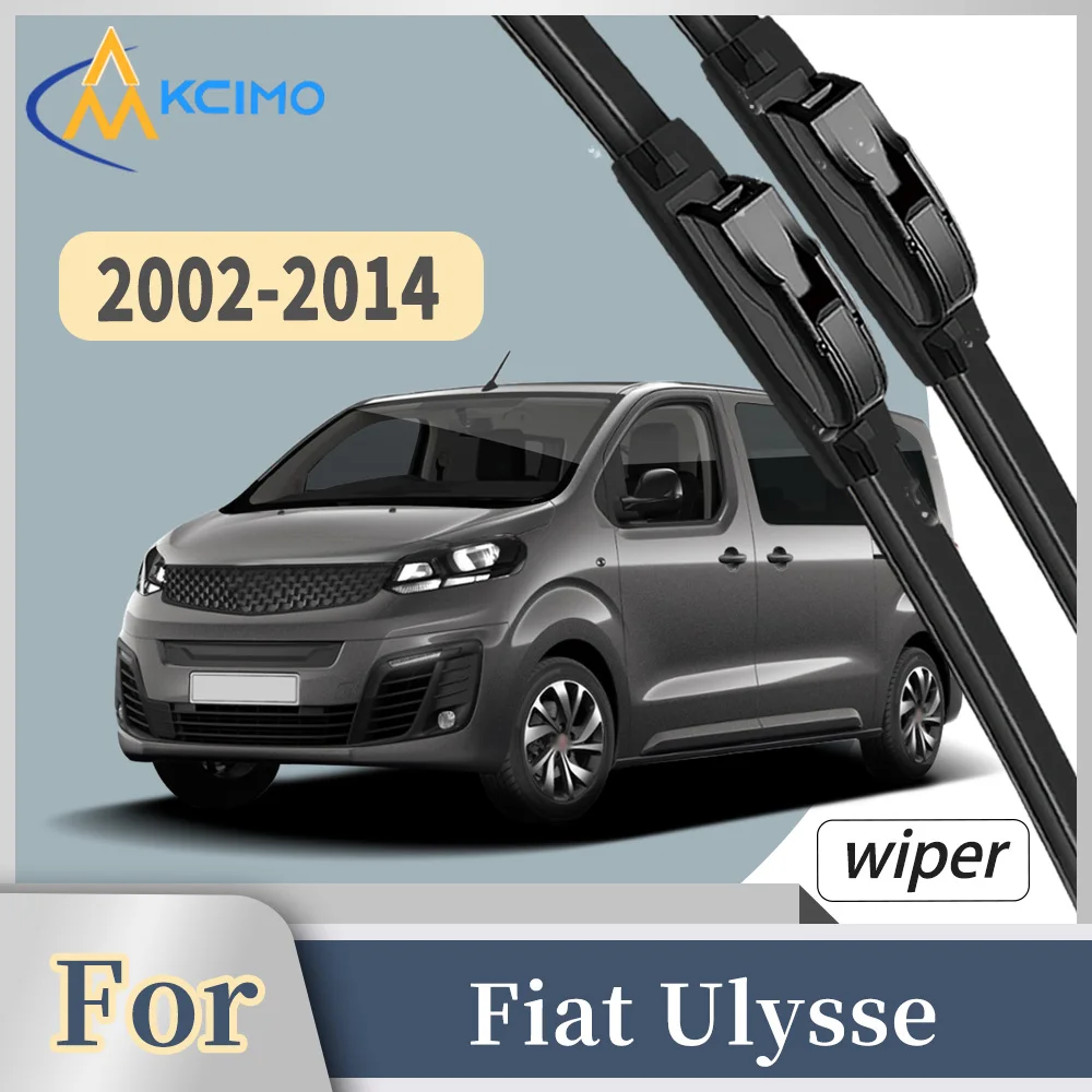 Premium Rubber Front Windscreen Wiper Blades For Fiat Ulysse 2002-2014 Quiet Smooth Wiping Waterproof Windshield Kit 2Pcs
Premium Rubber Front Windscreen Wiper Blades For Fiat Ulysse 2002-2014 Quiet Smooth Wiping Waterproof Windshield Kit 2Pcs