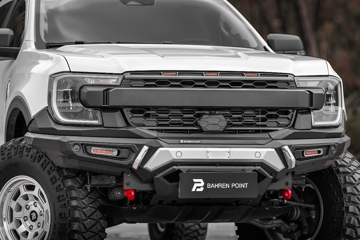 Передний бампер BahrenPoint 4X4 Offroad с защитной дугой и светом для Ford Ranger 2023-2025
Передний бампер BahrenPoint 4X4 Offroad с защитной дугой и светом для Ford Ranger 2023-2025