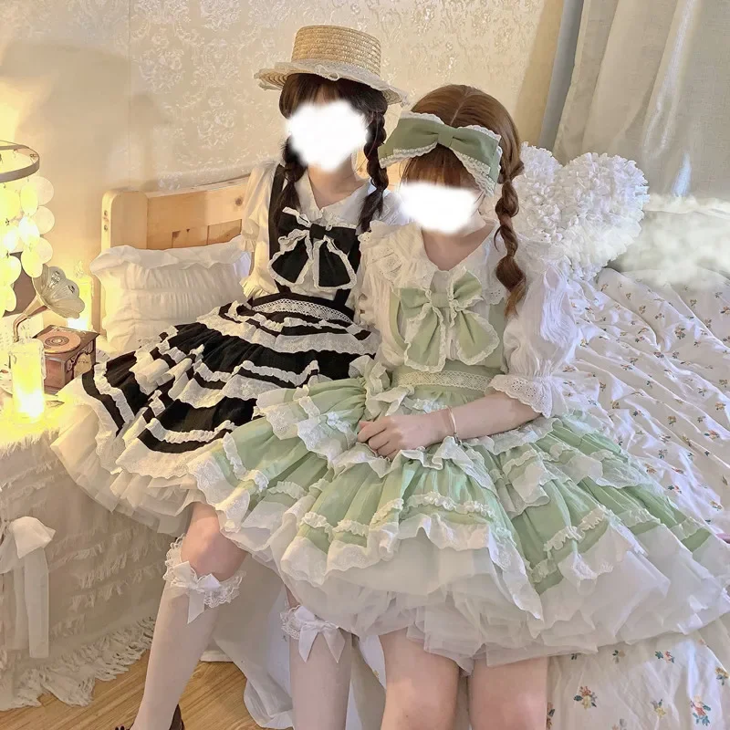 Victorian Gothic Lolita Skirt Lolita Fresh Japanese Student Sweet Loli DRESS Kawaii Girl Retro Lovely Lace Skirt Bowknot Cos
Victorian Gothic Lolita Skirt Lolita Fresh Japanese Student Sweet Loli DRESS Kawaii Girl Retro Lovely Lace Skirt Bowknot Cos