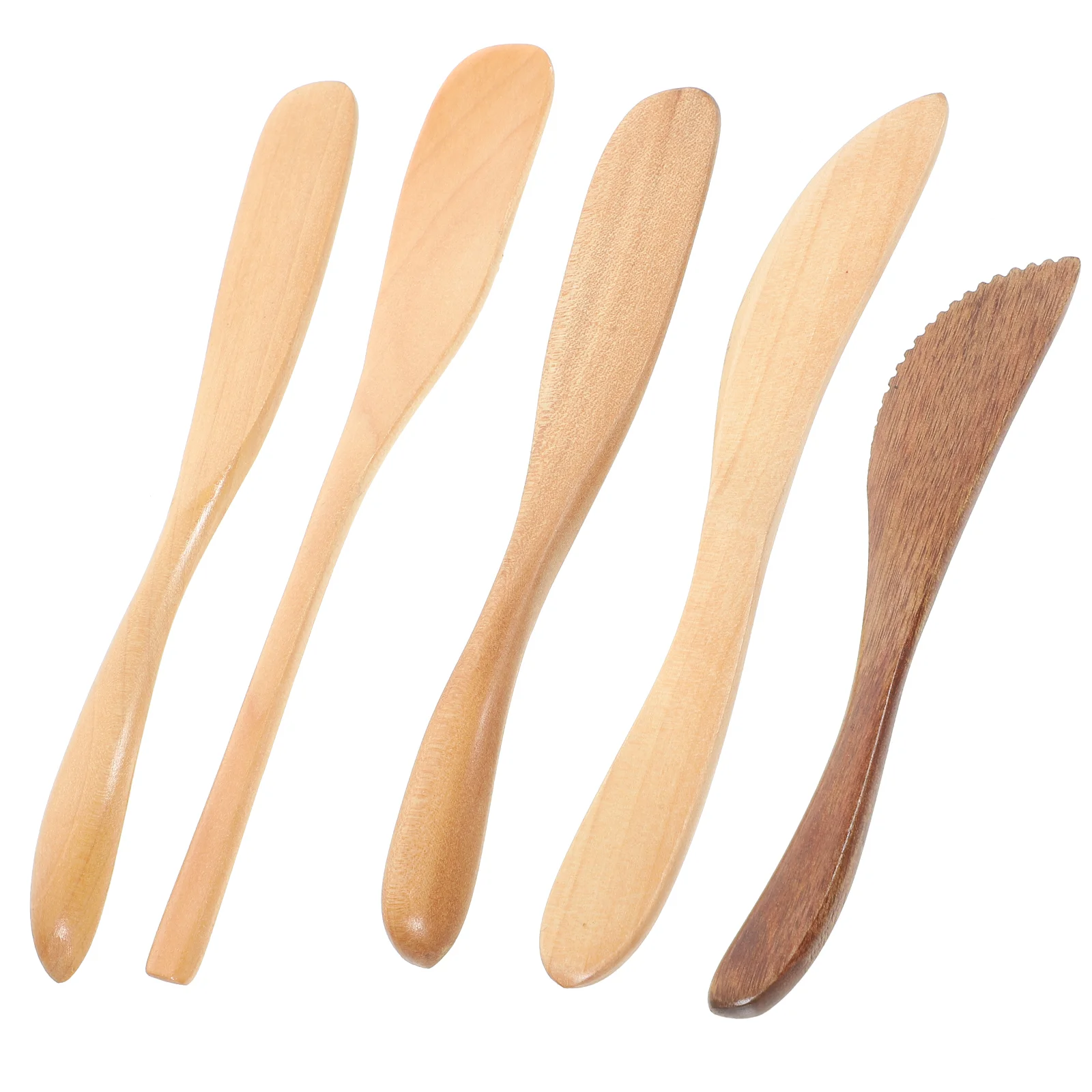5 Pcs Spatula Set Butter Cheezeits Accessories Jam Spreader Home Accessory Multi-function Cheese Wooden Solid Household
5 Pcs Spatula Set Butter Cheezeits Accessories Jam Spreader Home Accessory Multi-function Cheese Wooden Solid Household