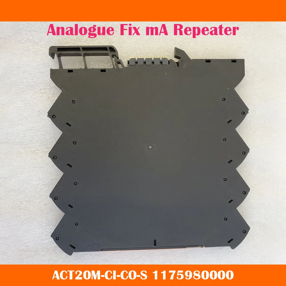 ACT20M-CI-CO-S 1175980000 Analogue Fix mA Repeater 0/4…20mA Work Fine High Quality Fast Ship
ACT20M-CI-CO-S 1175980000 Analogue Fix mA Repeater 0/4…20mA Work Fine High Quality Fast Ship